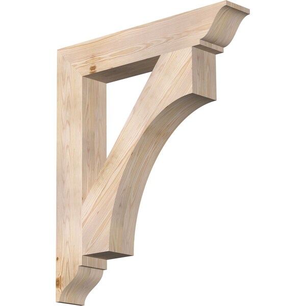 Ekena Millwork Westlake Traditional Smooth Bracket, Douglas Fir, 5 1/2"W x 34"D x 40"H BKT06X34X40WTL01SDF - main